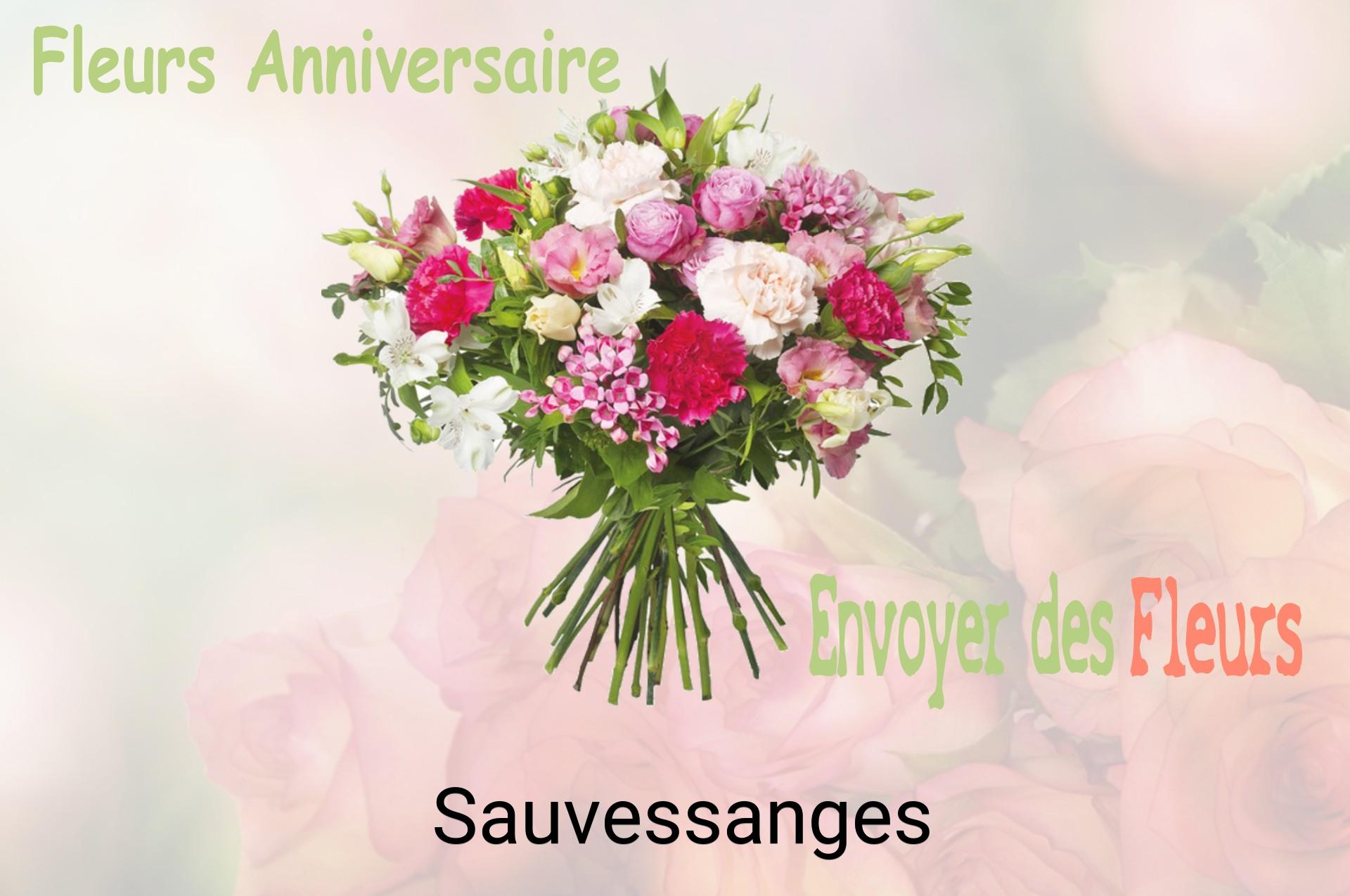 Bouquet de fleurs d’anniversaire livré à Sauvessanges