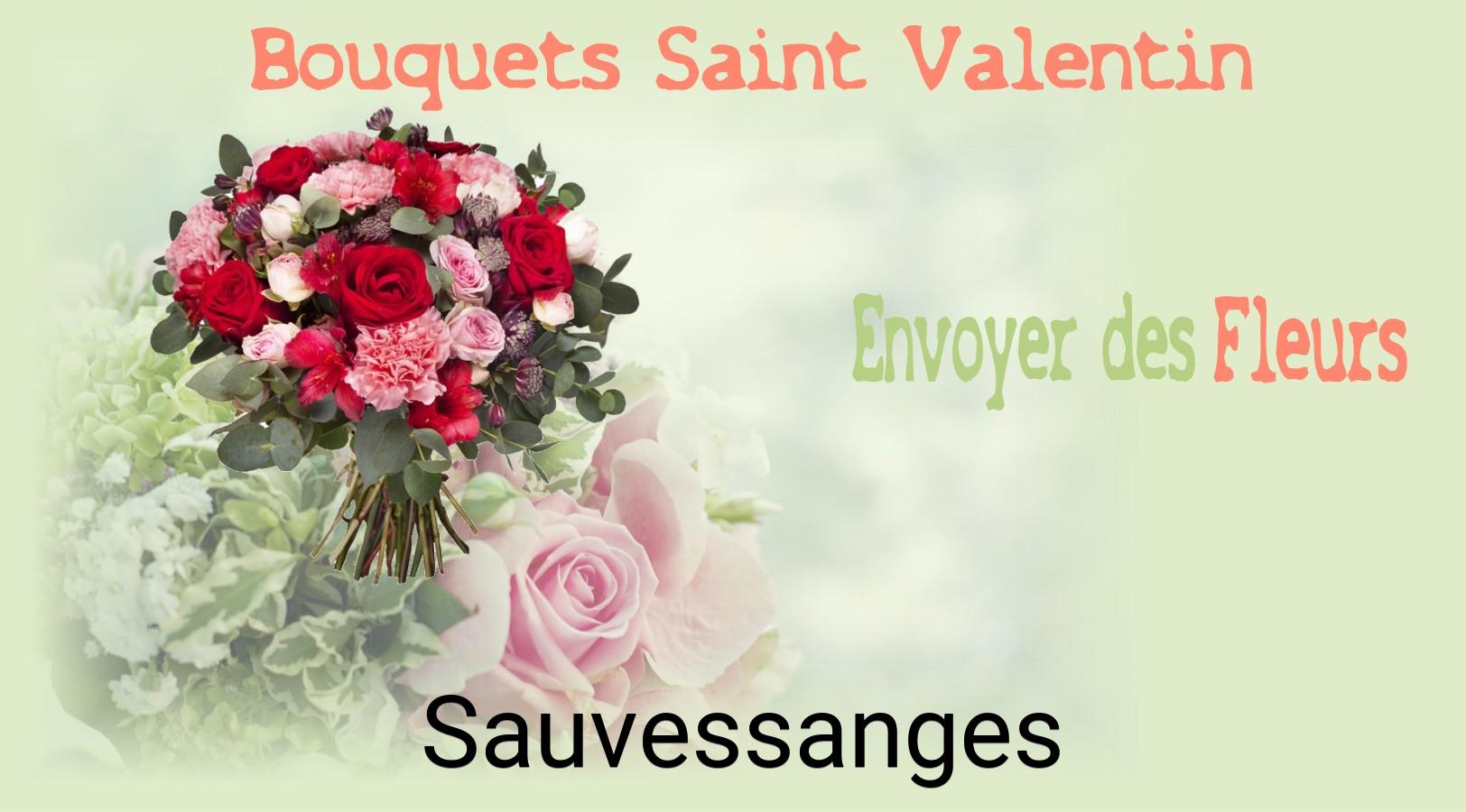 Roses de Saint-Valentin livrées à Sauvessanges